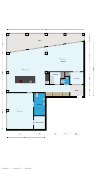 Floor Plan 1 - Fonteinkruidstraat 80